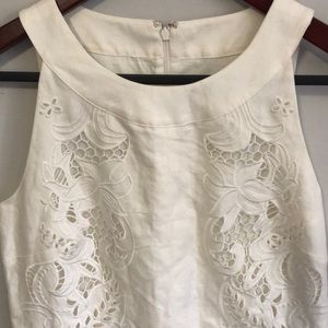 Ann Taylor LOFT Linen Sheath Dress